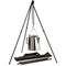 Lodge Adjustable Campfire Cooking Tripod 40"-60" Hanging Chain and Carrying Case